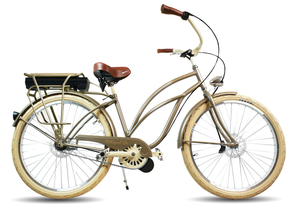 Rower elektryczny Cruiser GOLD MOCCA 26" e-bike miejski