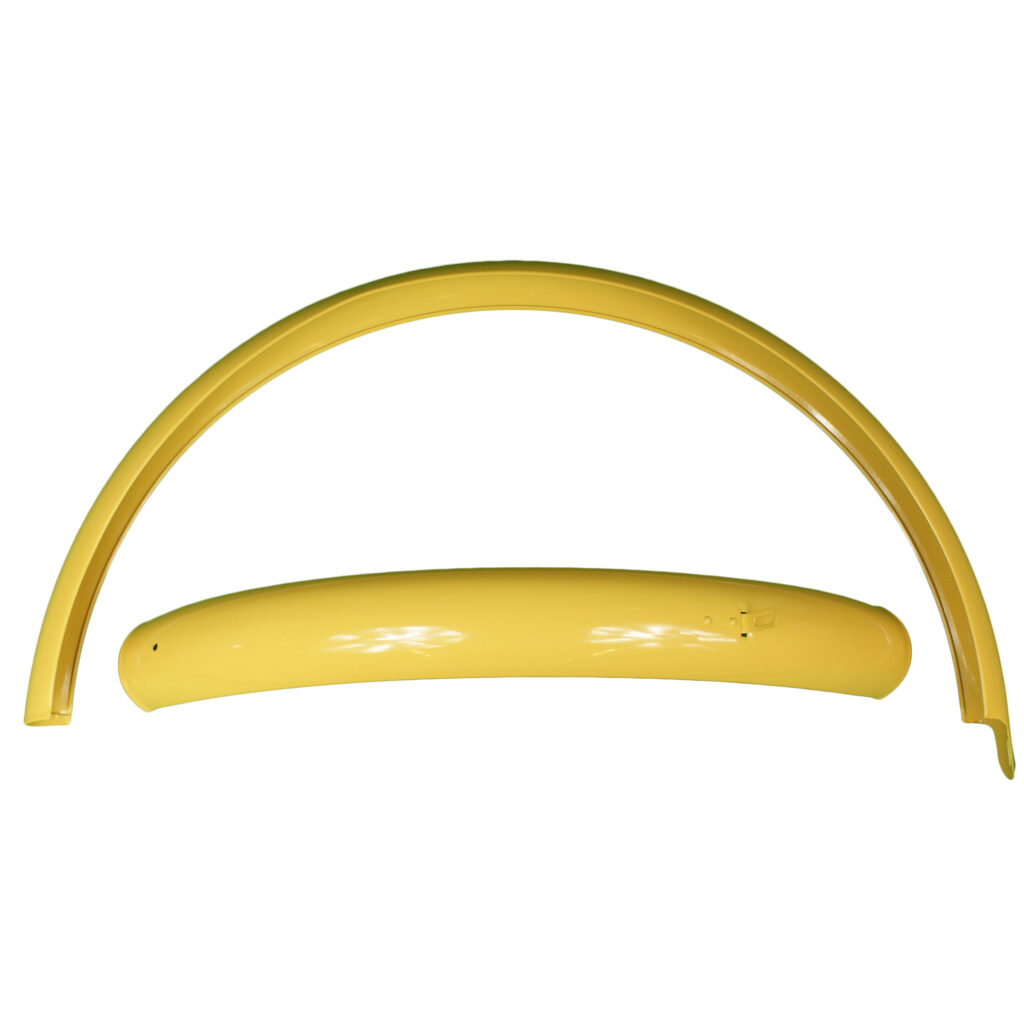 Błotniki rowerowe Cruiser 26" żółte