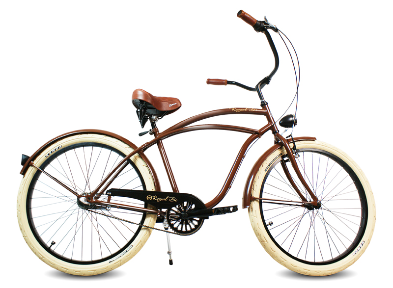 Rower Cruiser 28" BROWNIE brązowy miejski