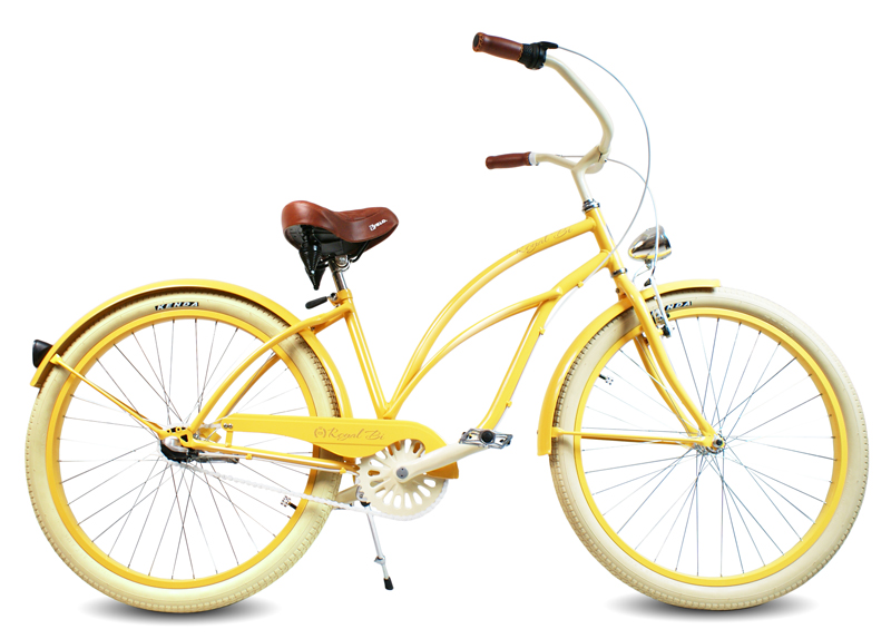 Rower Cruiser 28" SUNRISE żółty miejski