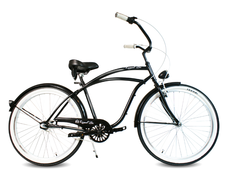 Rower Cruiser 28" BLACK BANDIT czarny miejski
